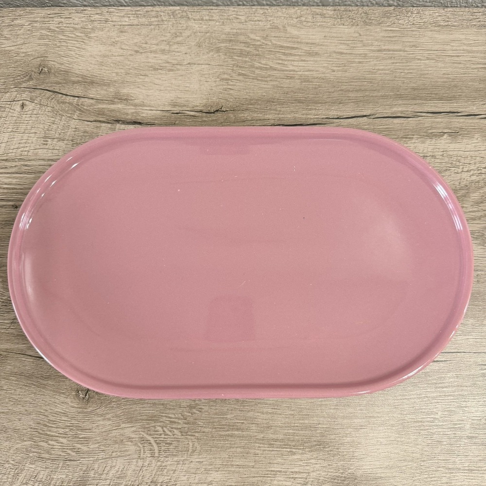 Pink Oval Waechtersbach, Spain 13.75" X 8" Ceramic Plate Platter Replacement